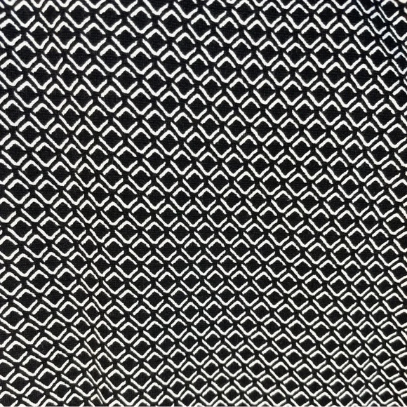 Amanda + Chelsea Geometric Print Dress Size 2 - Elegant Cap Sleeve Fit & Flare - Picture 5 of 7